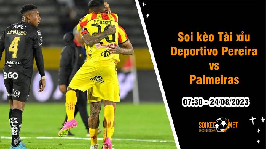 Soi tỷ lệ kèo tài xỉu trận Deportivo Pereira vs Palmeiras, 7h30 ngày 24/8