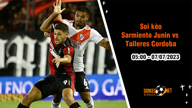 Soi tỷ lệ kèo châu Á Sarmiento Junin vs Talleres Cordoba, 05h00 ngày 7/7 - Ảnh 1