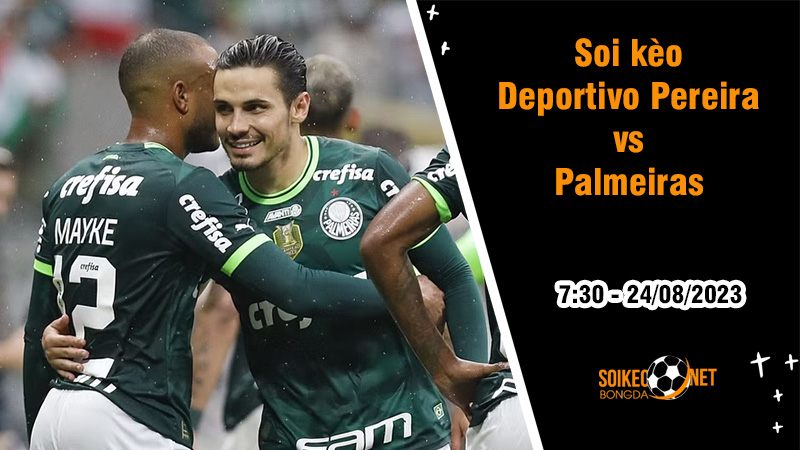 Soi kèo Deportivo Pereira vs Palmeiras, 7h30 ngày 24/8 Copa Libertadores - Ảnh 3