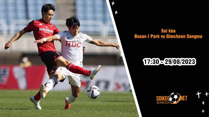 Soi kèo Busan I Park vs Gimcheon Sangmu, 17h30 ngày 29/8, Hạng hai Hàn Quốc - Ảnh 2