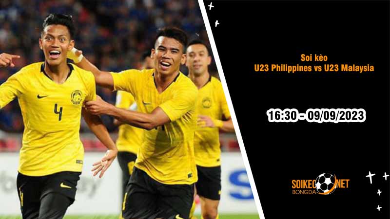 Soi kèo U23 Philippines vs U23 Malaysia, 16h30 ngày 9/9, Vòng loại U23 Châu Á - Ảnh 2