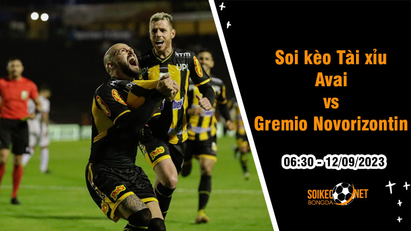 Soi tỷ lệ kèo tài xỉu trận Avai vs Gremio Novorizontin, 6h30 ngày 12/9 - Ảnh 1