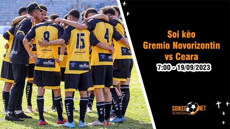 Soi kèo Gremio Novorizontin vs Ceara, 7h00 ngày 19/9 Brazil Serie B 2023  - Ảnh 1