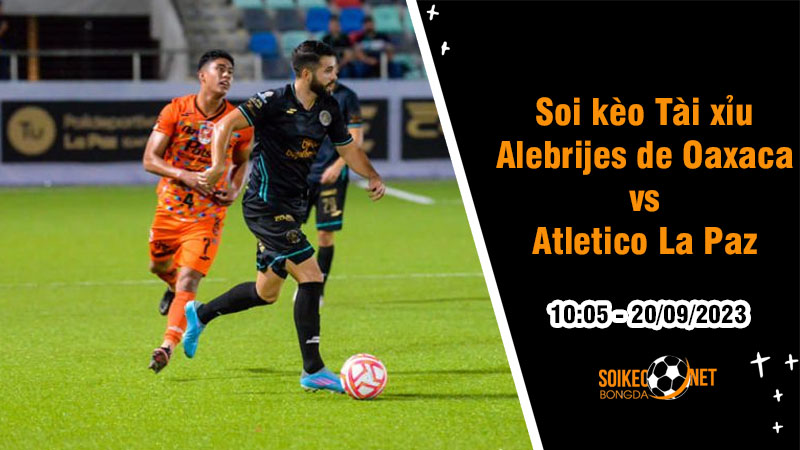 Soi tỷ lệ kèo tài xỉu trận Alebrijes de Oaxaca vs Atletico La Paz, 10h05 ngày 20/9 - Ảnh 1