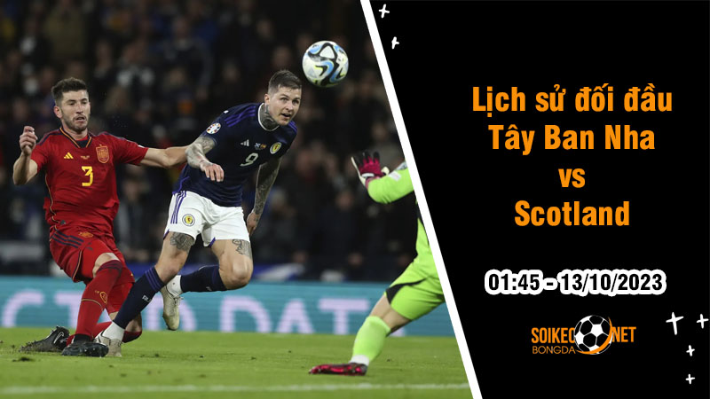 Lịch sử đối đầu Tây Ban Nha vs Scotland, 1h45 ngày 13/10: Đòi lại món nợ lượt đi - Ảnh 1