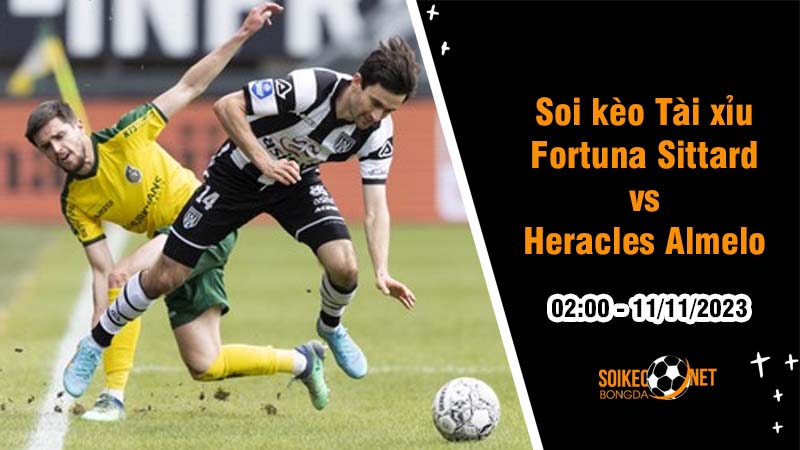 Soi tỷ lệ kèo tài xỉu trận Fortuna Sittard vs Heracles Almelo, 2h ngày 11/11: Bứt phá thứ hạng - Ảnh 1