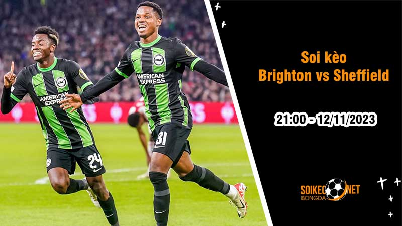  Soi kèo Brighton vs Sheffield 21h00 ngày 12/11: Khách khó tạo bất ngờ - Ảnh 2
