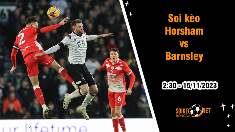 Soi kèo Horsham vs Barnsley, 2h30 ngày 15/11: Cuộc chiến không khoan nhượng - Ảnh 1