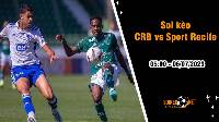 Soi kèo CRB vs Sport Recife, 05h00 ngày 6/7, hạng 2 Brazil