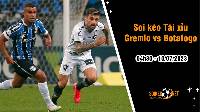 Soi tỷ lệ kèo tài xỉu trận Gremio vs Botafogo, 4h30 ngày 10/07