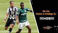 Soi kèo Santos vs Botafogo RJ, 2h ngày 24/7, VĐQG Brazil
