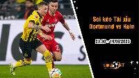 Soi tỷ lệ kèo tài xỉu trận Dortmund vs Koln, 23h30 ngày 19/8