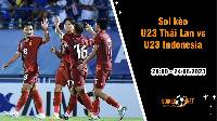 Soi kèo U23 Thái Lan vs U23 Indonesia, 20h ngày 24/8 U23 Đông Nam Á