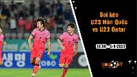 Soi kèo U23 Hàn Quốc vs U23 Qatar, 18h ngày 6/9, Vòng loại U23 châu Á