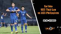 Soi kèo U23 Thái Lan vs U23 Philippines, 20h30 ngày 6/9, Vòng loại U23 châu Á