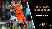Lịch sử đối đầu Ireland vs Hà Lan, 1h45 ngày 11/9 - Vòng loại Euro