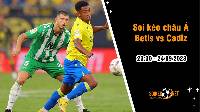 Soi tỷ lệ kèo châu Á trận Betis vs Cadiz, 23h30 ngày 24/9: Nối dài khủng hoảng