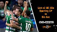Lịch sử đối đầu Sporting CP vs Rio Ave, 2h15 ngày 26/9 - VĐQG Bồ Đào Nha