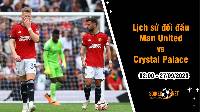 Lịch sử đối đầu Man United vs Crystal Palace, 2h ngày 27/9 - Cup Liên Đoàn Anh