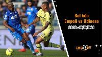 Soi kèo Empoli vs Udinese 23h30 ngày 06/10: Trận đấu giải cơn khát chiến thắng
