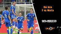 Soi kèo Ý vs Malta, 1h45 ngày 15/10: Thẳng tiến giành vé dự Euro
