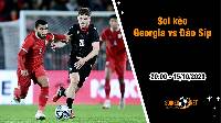 Soi kèo Georgia vs Đảo Síp, 20h ngày 15/10: Cuộc đấu của những kẻ cùng khổ