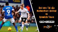 Soi tỷ lệ kèo tài xỉu trận Rotherham United vs Ipswich Town, 2h ngày 21/10: Chênh lệch quá lớn