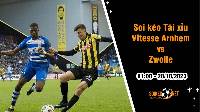 Soi tỷ lệ kèo tài xỉu trận Vitesse Arnhem vs Zwolle, 1h ngày 28/10: Giải cơn khát bàn thắng