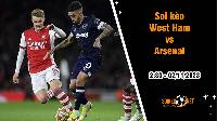 Soi kèo West Ham vs Arsenal, 2h30 ngày 2/11: Vé đi tiếp khó tuột khỏi tay Pháo thủ