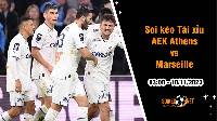 Soi tỷ lệ kèo tài xỉu trận AEK Athens vs Marseille, 3h ngày 9/11: Cạnh tranh kịch tính
