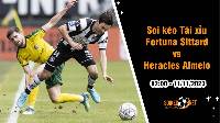 Soi tỷ lệ kèo tài xỉu trận Fortuna Sittard vs Heracles Almelo, 2h ngày 11/11: Bứt phá thứ hạng