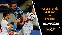 Soi tỷ lệ kèo tài xỉu trận Nhật Bản vs Myanmar, 17h ngày 16/11: Lấy trứng chọi đá