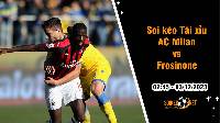 Soi tỷ lệ kèo tài xỉu trận AC Milan vs Frosinone, 2h45 ngày 3/12: Uy thế của nhà vua