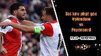 Soi kèo phạt góc Volendam vs Feyenoord 23h45 ngày 4/4: Chênh lệch đẳng cấp